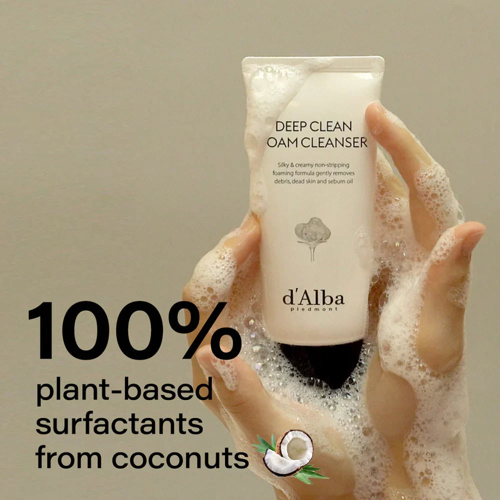 d'Alba White Truffle Deep Clean Foam Cleanser