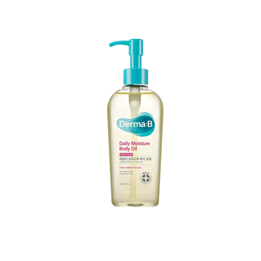 Derma B Daily Moisture Body Oil Fresh Peach