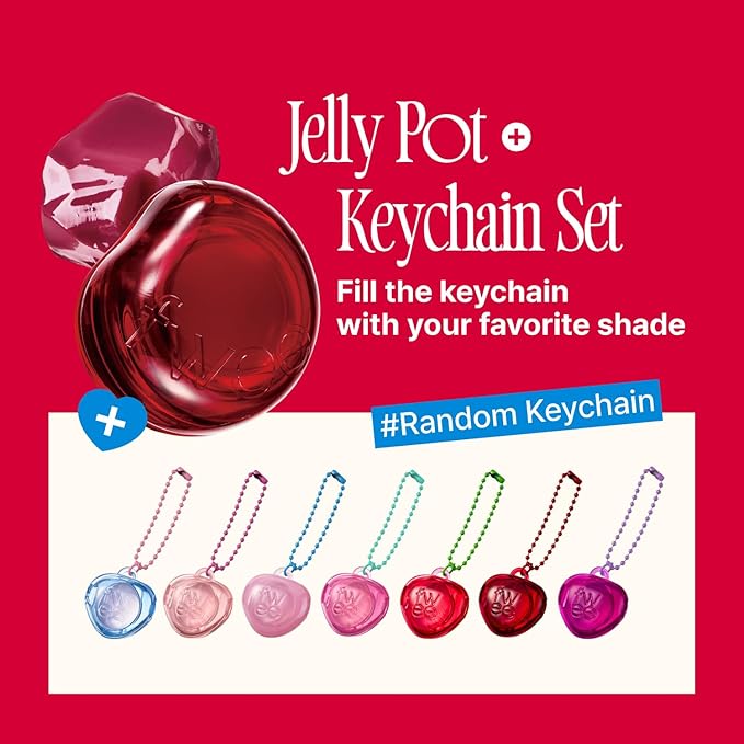 Fwee Jelly Pot *Keyring Set - 19 Colors