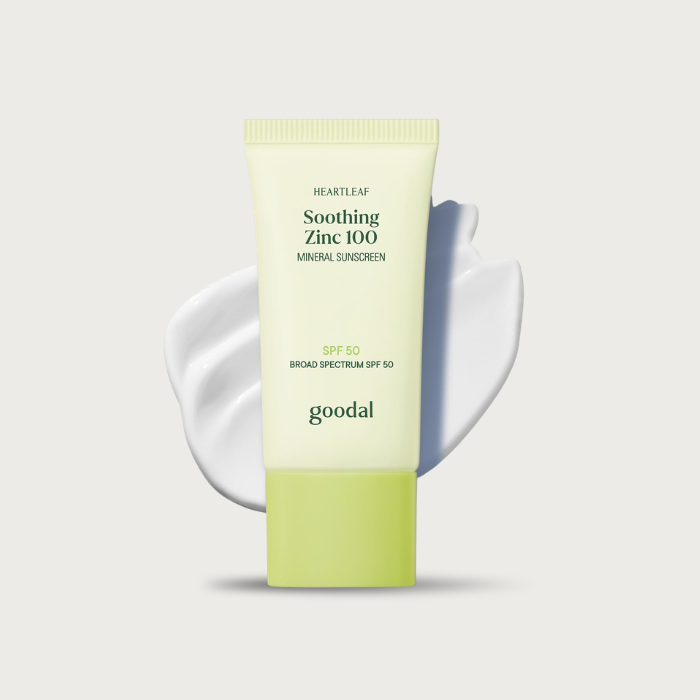 Goodal Heartleaf Soothing Zinc 100 Mineral Sunscreen SPF 50