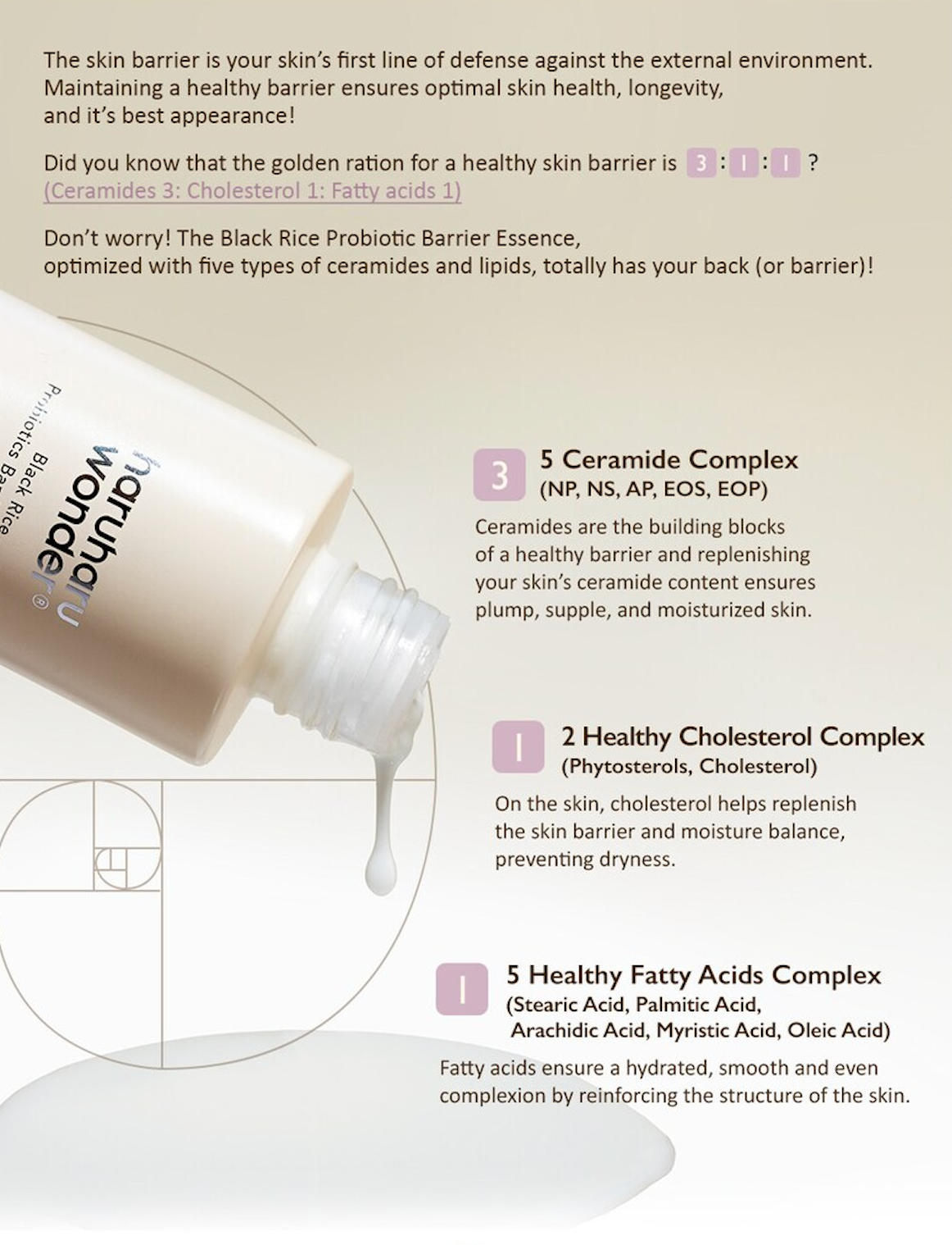 Haruharu Black Rice Probiotics Barrier Essence
