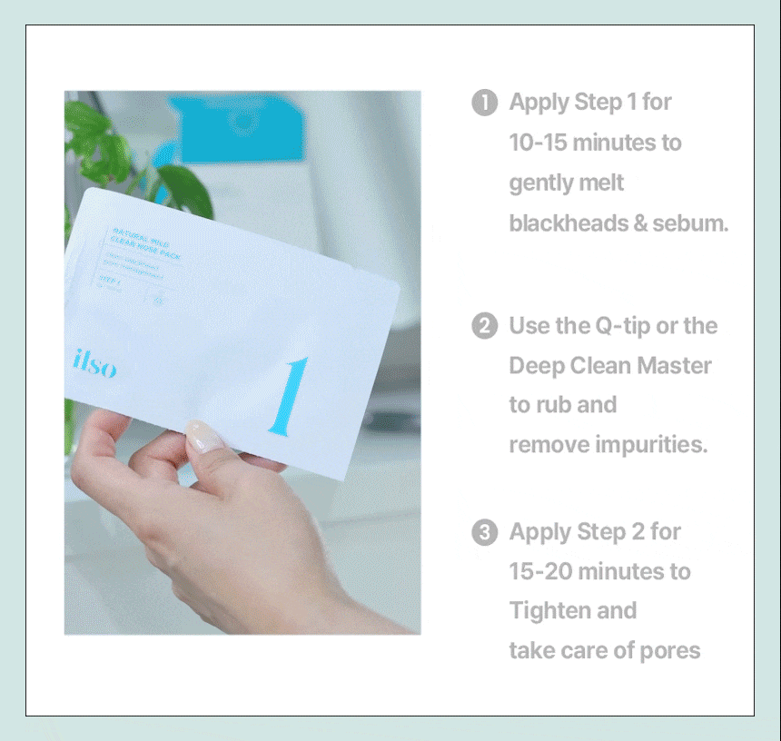 ilso Natural Mild Clear Nose Patch 5ea