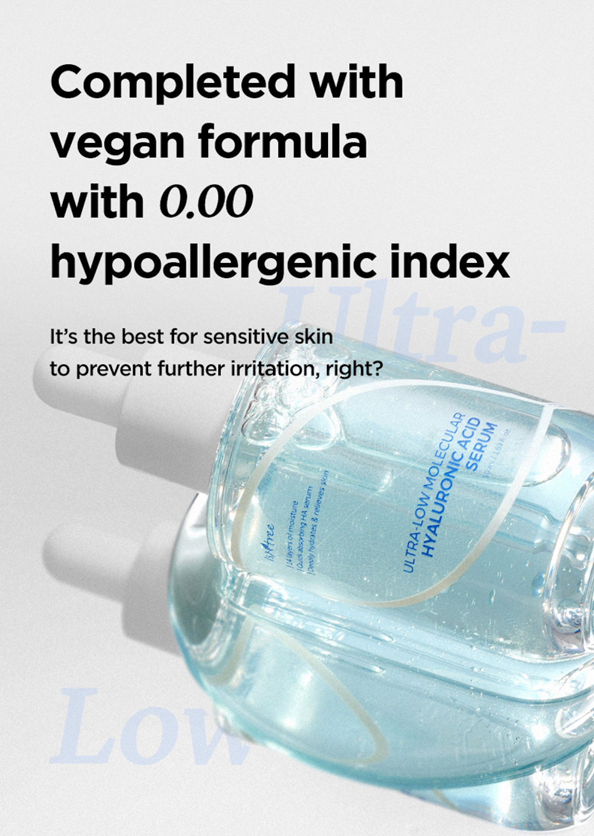 Isntree Ultra-Low Molecular Hyaluronic Acid Serum