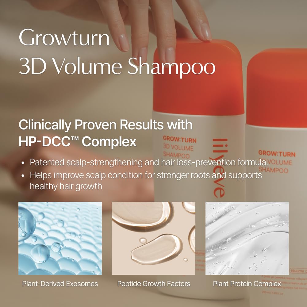 Lilyeve Grow Turn 3D Volume Shampoo 200ml