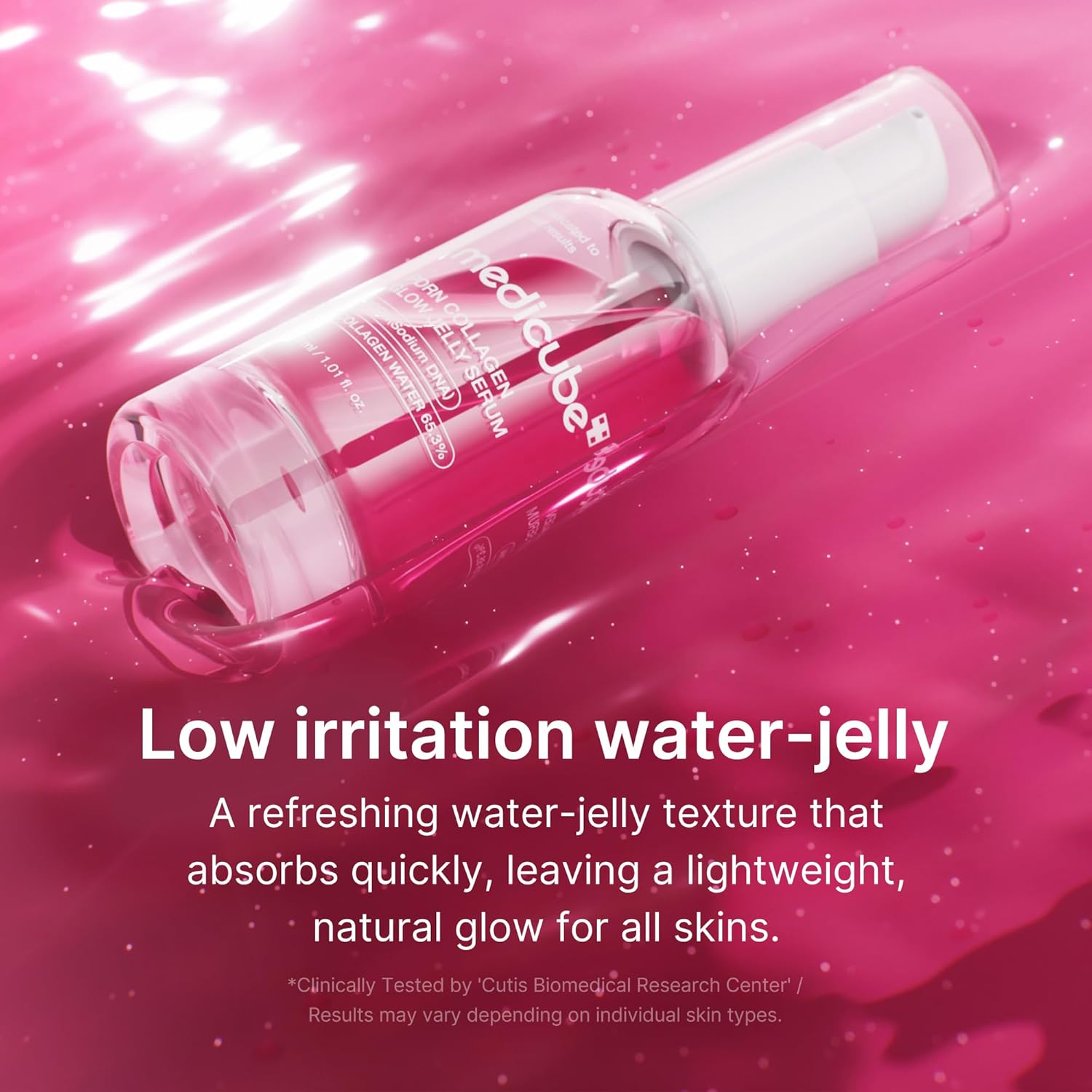Medicube PDRN Pink Collagen Glow Jelly Serum