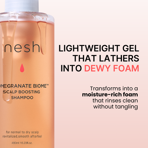 Nesh Pomegranate Biome Scalp Boosting Shampoo