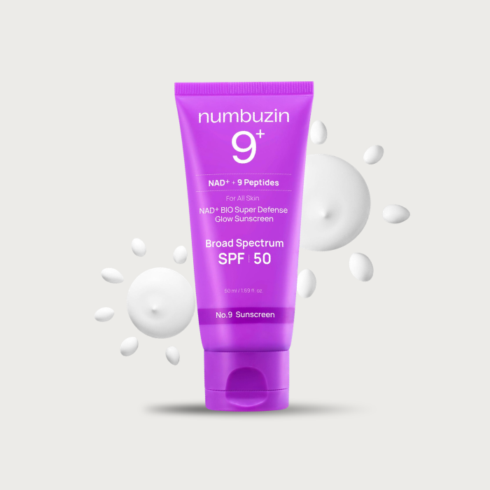 Numbuzin No.9 NAD+ BIO Super Defense Glow Sunscreen