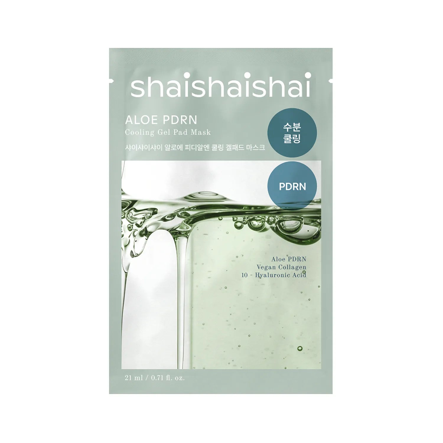 Shaishaishai Aloe PDRN Cooling Gel Mask Sheet 1ea