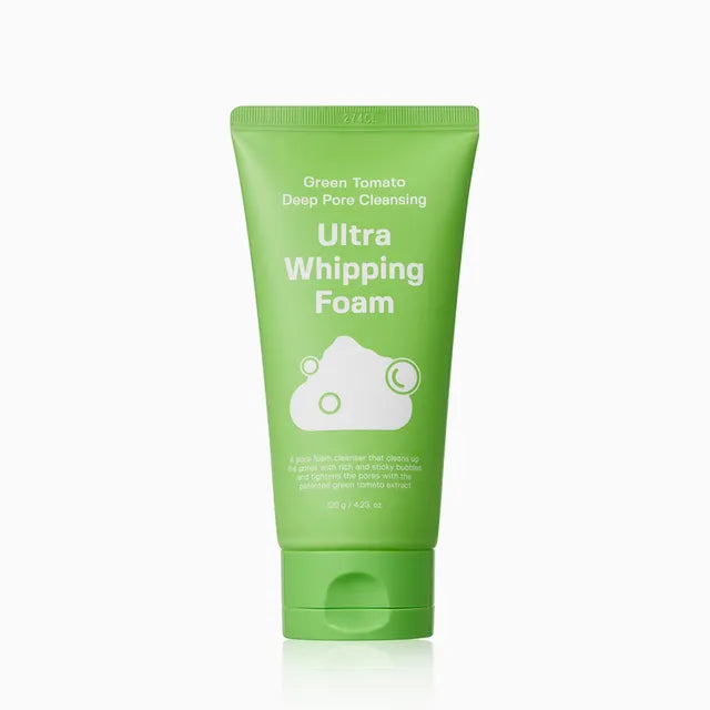 Sungboon Editor Green Tomato Deep Pore Cleansing Ultra Whipping Foam 120g